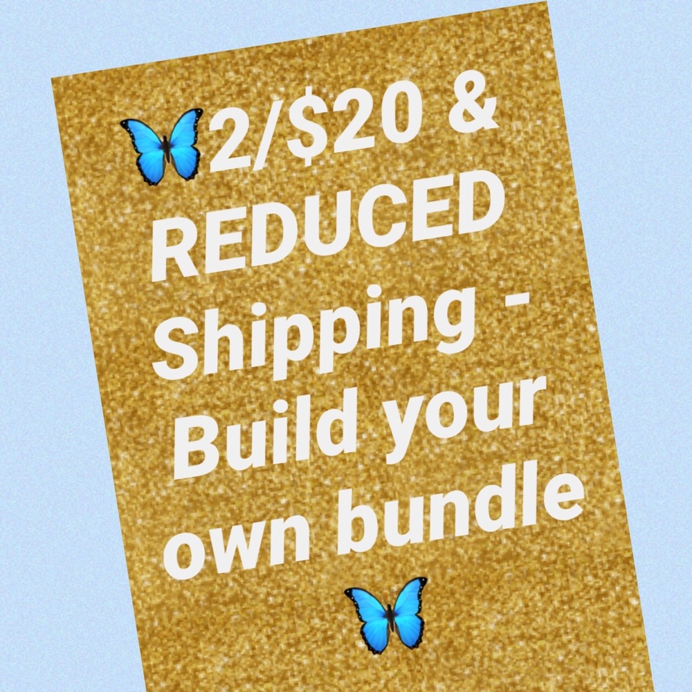 🦋2/$20 combine any 2 listings with butterfly 🦋